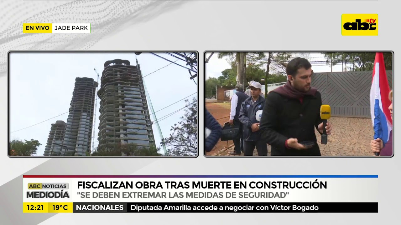obradovic Fiscalizan obra tras muerte en construcción