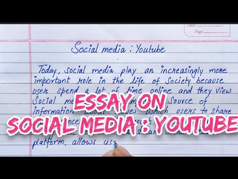 youtube social media essay
