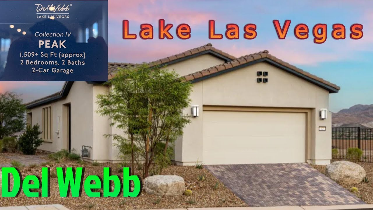 Henderson Homes For Sale Lake Las Vegas Del b Peak 55+ Lake