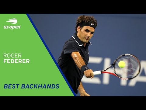 Roger Federer&rsquo;s Best Backhands | US Open