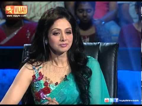 Neengalum Vellalam Oru Kodi - Sridevi tells about actor Ajith Kumar