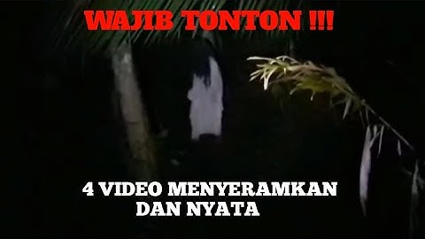 NGERI...4 VIDEO PENAMPAKAN HANTU TERSERAM DAN TERJELAS VIRAL 