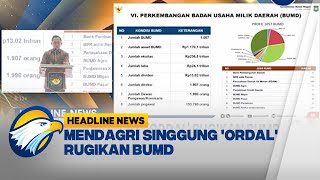 Download Lagu [HEADLINE NEWS 20/12] Mendagri Singgung 'Ordal' Rugikan BUMD MP3