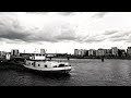 Still at the Pier – Piano Reflections in Black & White by Cataleya Petershagen, Hamburg, 2025.