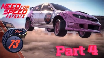 NEED FOR SPEED PAYBACK Walkthrough Gameplay Part 4|League 73 All Mission|With Commentary|NFS Payback