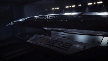 Normandy SR-2 presented. Mass Effect 2 cinematic