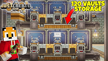 I built a MEGA STORAGE SYSTEM in Minecraft Create Mod [#25]