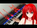 Highschool DxD Ending - StudyXStudy (Piano Cover)