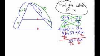 How to Solve Triangle Proportional Parts