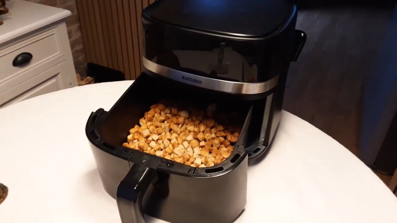 АЭРОГРИЛЬ - Сухарики больше не покупаю! Готовлю необычным способом -вкусные хрустящие  в аэрогриле