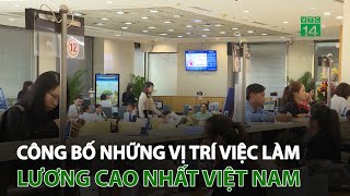 Công bố những vị trí việc làm lương cao nhất Việt Nam | VTC14