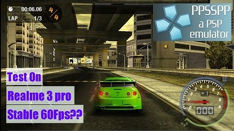 Need For Speed Most Wanted 5-1-0 PPSSPP Career Mode Gameplay 60 FPS