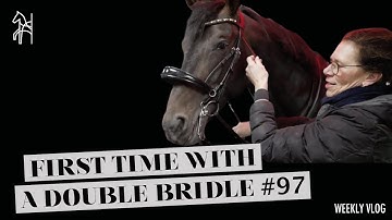 What is important when riding with a Double Bridle for the 1st time? | Begijnhoeve | Weekly Vlog #97