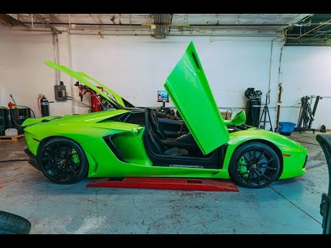 AVENTADOR BRAKE SERVICE – DIY *Saving Thousands*