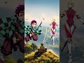 tanjiro vs sololevling #animeedit #animecomparison #shorts