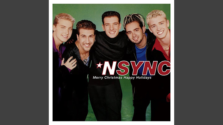 *NSYNC - Merry Christmas, Happy Holidays (Remastered) [Audio HQ]