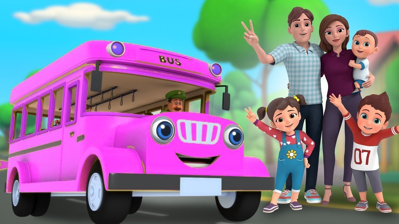 Wheels on the Bus Nursery Rhymes & Kids Songs Wheel On the Bus Song YouTube