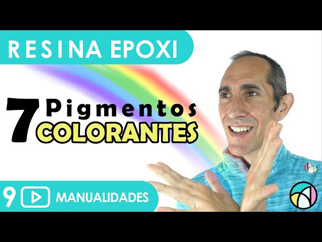 🎨 PIGMENTOS Y COLORANTES para RESINA EPOXI 🔴 Curso de iniciación