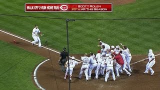 Votto's walk-off homer wins it in the 10th