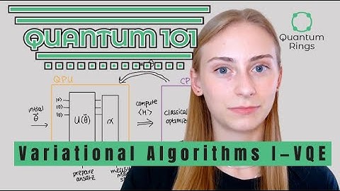 Quantum 101 - Lesson 11: Variational Algorithms I  VQE