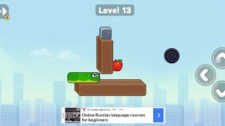 Snake Puzzle Slither to Eat Level 13 Walkthrough Solution