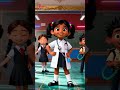 Vamos a la escuela - Let’s Go to School | Spanish Nursery Rhymes for Kids | Galatta Kids | Shorts
