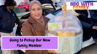 Going to Bring Our New Family Member Home 🥰 | Update on Media Wall | Gardening and BBQ tonight 🍗🍢