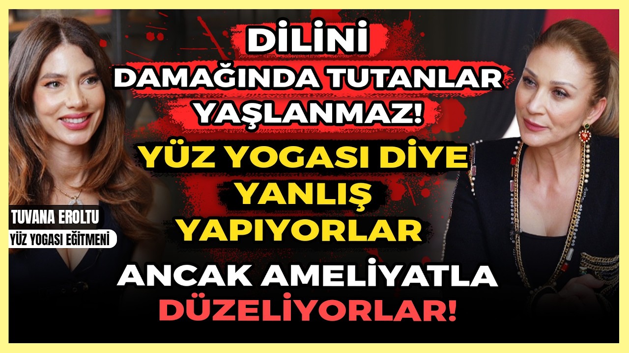 Dilini Damağında Tutanlar Yaşlanmaz! Yüz Yogası Diye Yanlış Yapıyorlar Ancak Ameliyatla Düzeliyorlar
