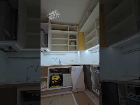 Кухня Норд часть 3. Союз-Мебель. #сборкамебели #севастополь #сборкакухни #кухня #kitchen