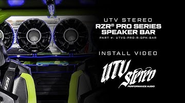 UTV Stereo RZR® Pro Series Speaker Bar Install