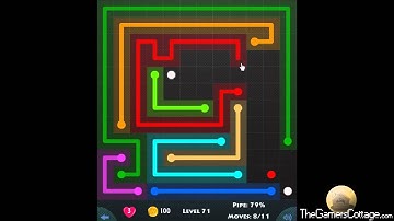 Flow Game Level - 941 [12x12] Jumbo Pack Connect the Dots