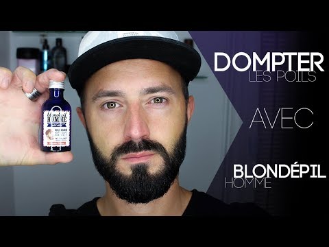 Produits à barbe TEST Blondépil homme
