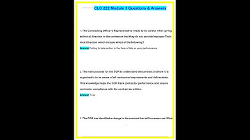 CLC 222 Module 3 Exam Actual 2025 Complete Questions and Answers Latest 2025  2026 Verified Answers