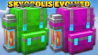 Minecraft Skyopolis Evolved #7 NEW Storage System & Compressing Matter [Modded 1.21.1 Skyblock]