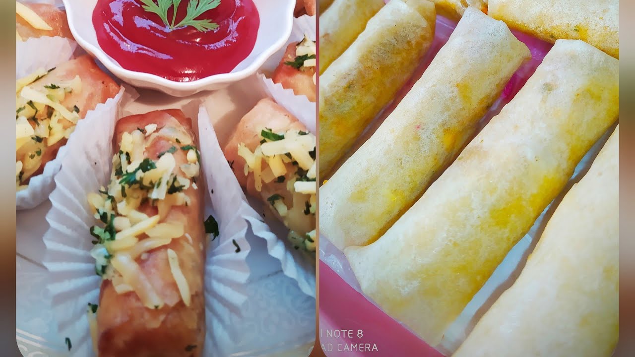 سيكار بالكفتة والشعرية الصينيةبطريقة سهلة وسريعة التحضير