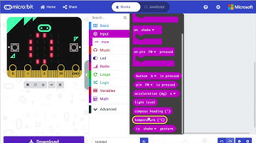 How to create a simple thermometer with Micro:bit !!!5 minute Micro:bit experiments!!!