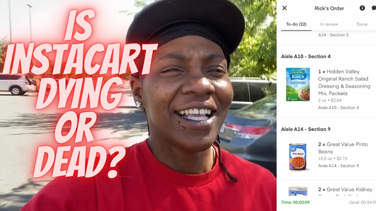 One weeks pay with Instacart is NOT what it used to be: 2022!!! May 22 vlog