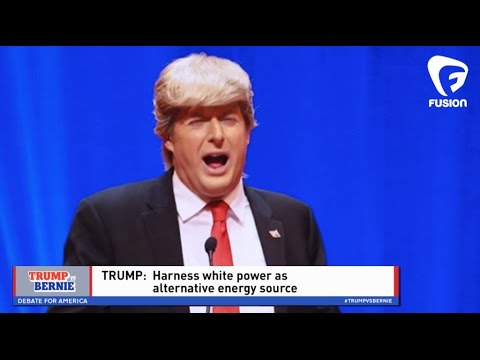 Donald Trump Loves White Power? • Trump VS Bernie