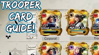 Trooper Cards Guide & Tips in Like a Dragon: Ishin!