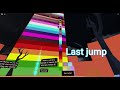 Obelisk of Impossible Difficulty Chart last jump on almost every floor