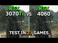 RTX 3070 Ti vs RTX 4060 | Test in 21 Games | 2025