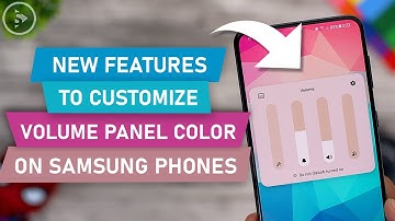 How to Change the Color of Volume Panel on Samsung Phones - New Theme Park Update on Good Lock 2021