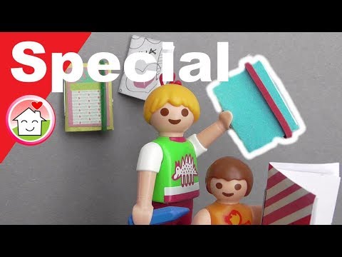 tælle Bliv oppe Forord Playmobil Film deutsch Pimp my PLAYMOBIL Notizbücher / Basteln für Kinder - Familie  Hauser - YouTube