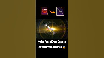 Mythic forge crate opening | Atomic Trigger S12k #pubgmobile #pubg #pubgm #bgmi #shorts