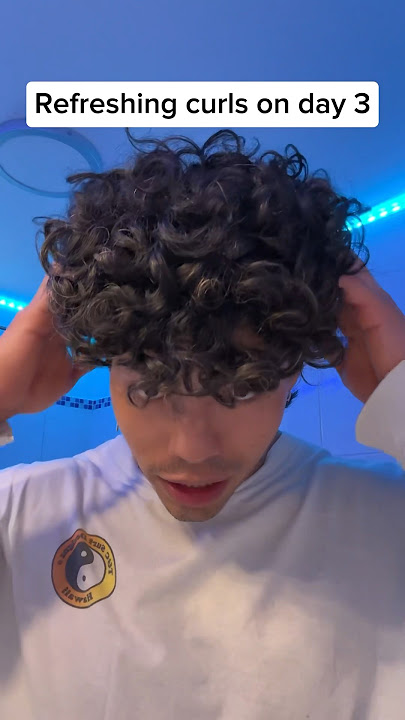 Refreshing curly hair on day 3🧑🏾‍🦱…#shorts