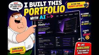 I Built This INSANE Portfolio With AI 🤯