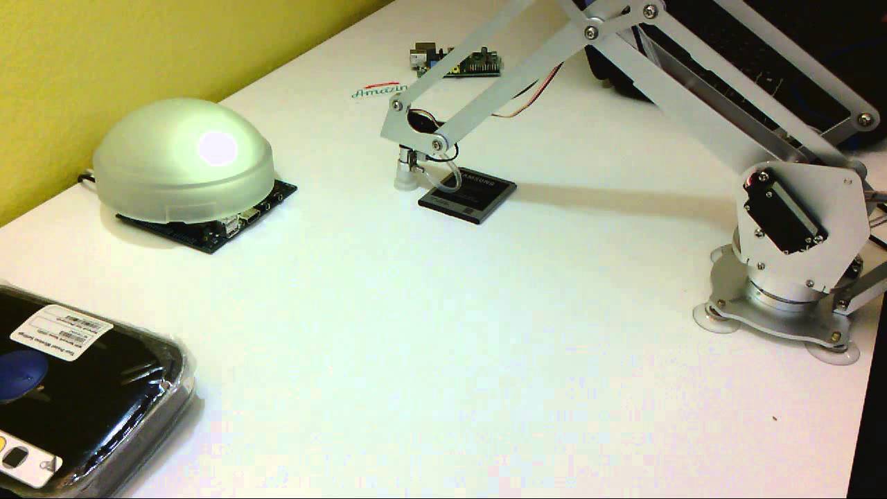 Sparkfun uArm Learning Mode Demo - YouTube
