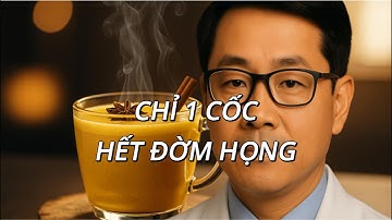 Uống Một Cốc Buổi Tối Làm Sạch Đờm Họng Và Giảm Nghẹt Mũi