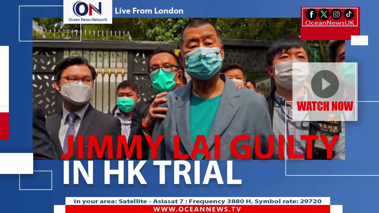 Джимми Лай признан виновным на суде в Гонконге.