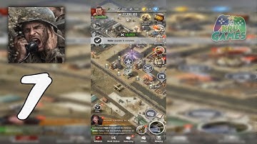 World of War Machines - WW2 Gameplay Walkthrough Part 7 - Level 13 ~ 14 Android, IOS